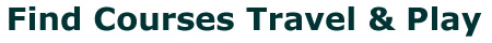 Find courses travel & play